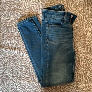 American Eagle Next Level Stretch High Rise Jegging size 00 short